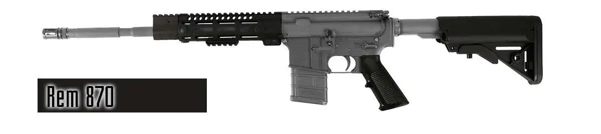 Rem 870 Black - Image 3