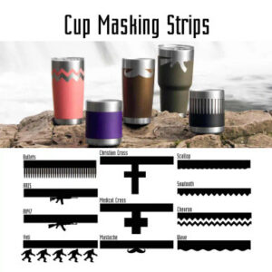 Cup Masking Strips